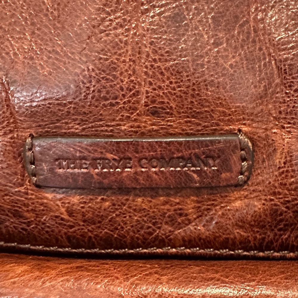 Frye Genuine Leather Messenger Bag - Picture 3 of 14